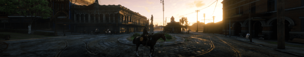 How to set triple-screen ultra-wide 5760x1080 on Red Dead Redemption 2