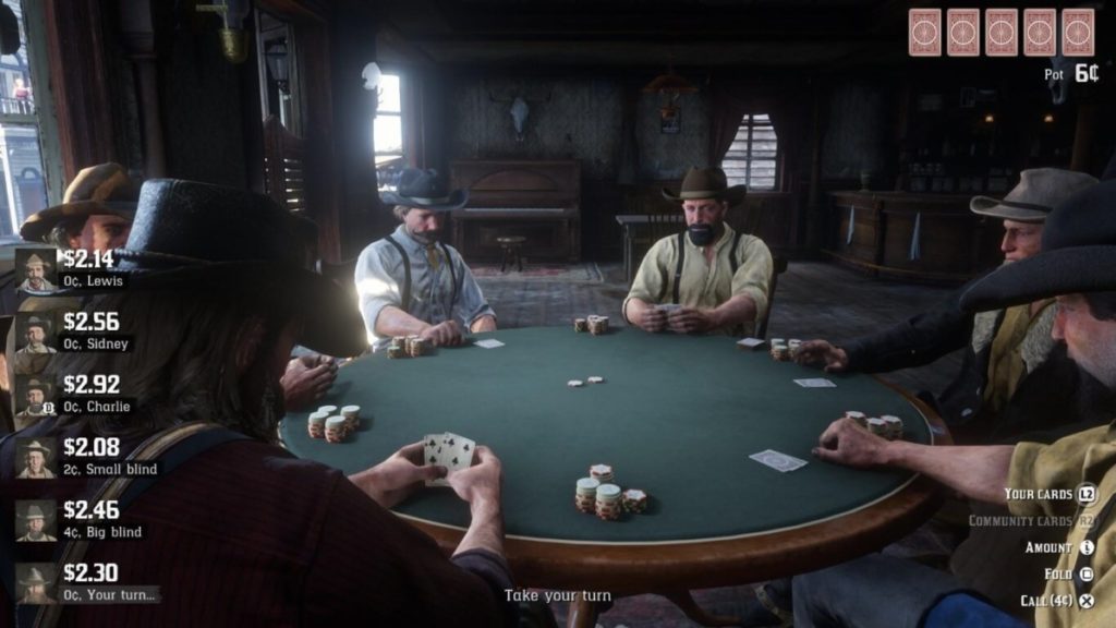 favorit gammel Forslag Red Dead Redemption 2 Online - How to play Poker?