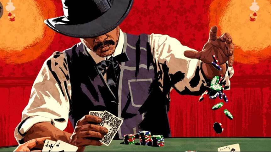 RDR 2 Online Poker Table