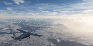 Microsoft Flight Simulator plane