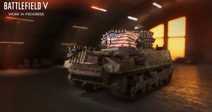 Battlefield 5 Tank Customization Teaser